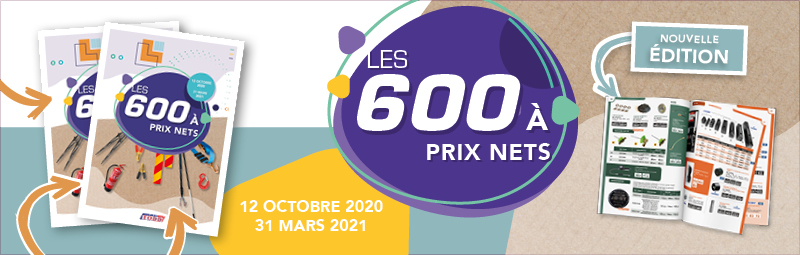 Les 600 à prix net 19/10