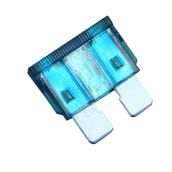 Fusible lamellaire enfichable 15 A bleu clair