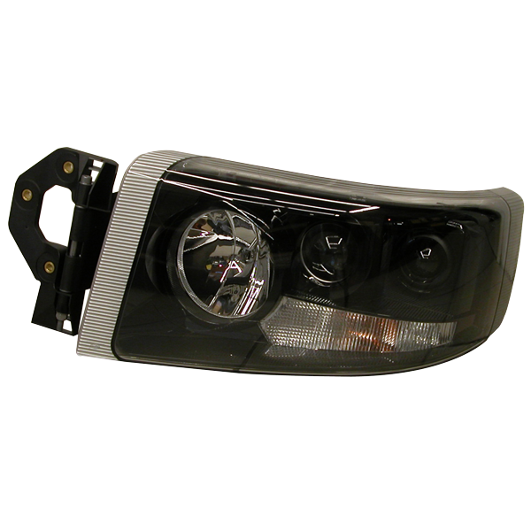 Projecteur principal gauche, noir, lampes H7/H1, pour RENAULT Premium2 - 5010578442