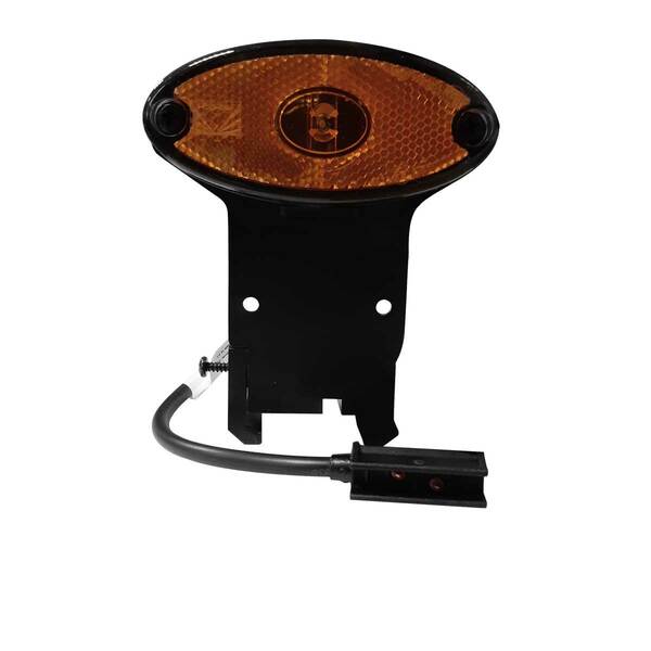 Feu latéral Flatpoint II LED 24V câble 50cm + support 90°