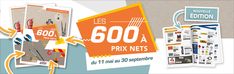 Les 600 à prix net