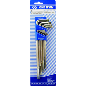 Jeu de 9 clés Torx - Ref : 1991216