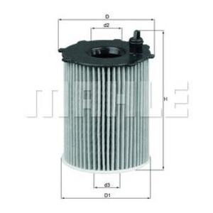 Elément filtrant pour filtre à huile pour PEUGEOT/CITROEN/FIAT/FORD