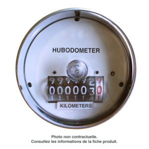 Compteur kilométrique d'essieux 2464-2520mm, hubodomètre pour remorque PL & agricole