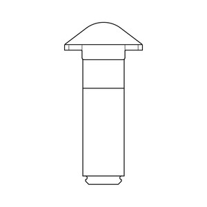 Vis pour verrou de fixation twist-lock - Ref : 25405