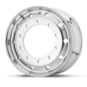 Roue alu 22.5X11.75, déport 120mm, 10 trous, ALCOA, brossée