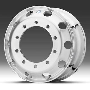 Roue alu 22.5X9, déport 154mm, 10 trous, ALCOA, brossée - 892520.