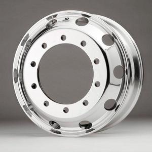 Roue Alu 22.5x9, déport 154mm, 10 trous, ALCOA, Dura-Bright