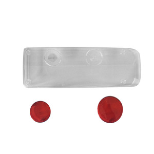 Cabochon gauche transparent Easycon 2 pour remorque Krone