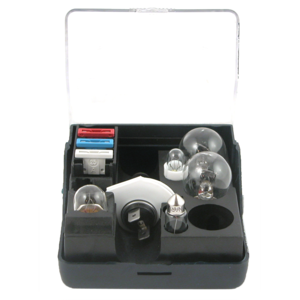 Coffret de secours 24V H7x1 (7 lampes + 3 fusibles) pour camions (PL)