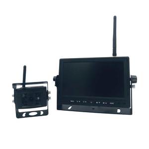 KIT camera de recul sans fil complet 4 VOIES, dernière génération avec enregistreur, sans interférence transmission digitale