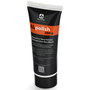Pâte de polissage Alpolish, pour jantes ALCOA finition Polie-Miroir, Brossée et LvL ONE